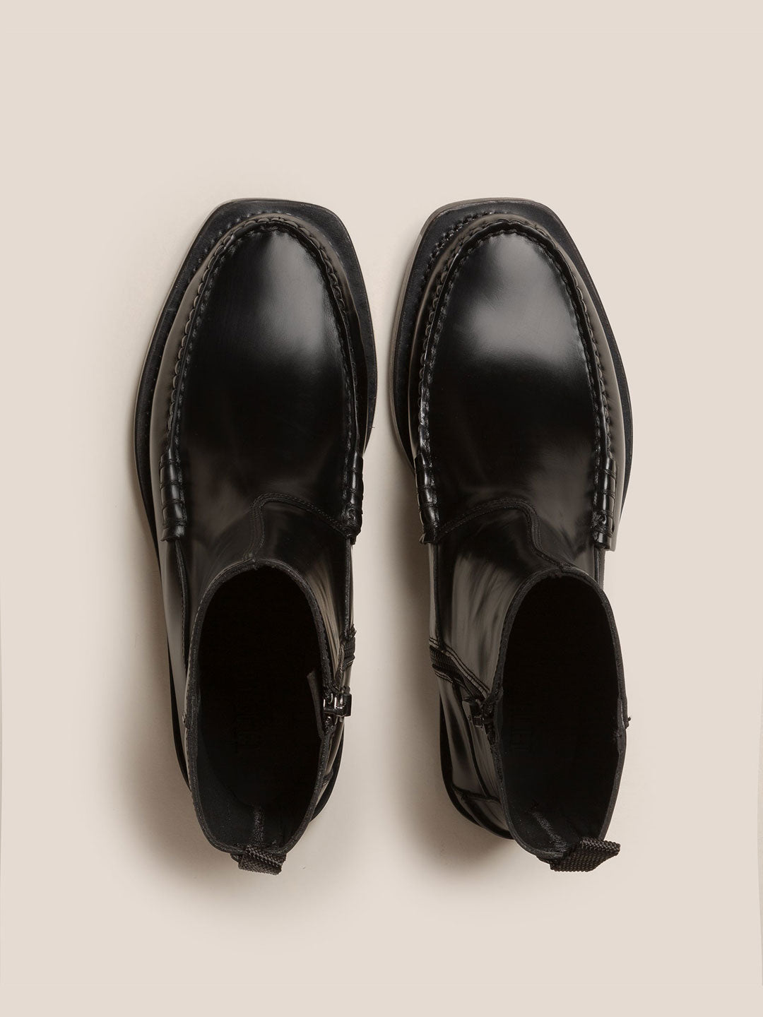 ANDREU - Mid-Calf Zipped Boot - HEREU JAPAN Official Online Store