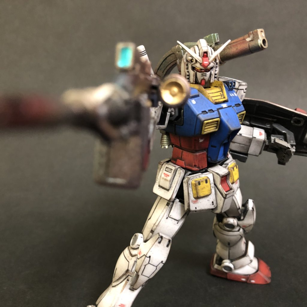 FA-78-1 フルアーマーガンダム MG1/100 完成 – Zang Dang ichi 残弾1