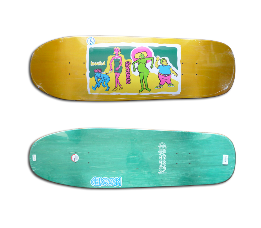 KROOKED MARK GONZALES FAMILY AFFAIR DECK (9.81 x 32.06inch) デッキ