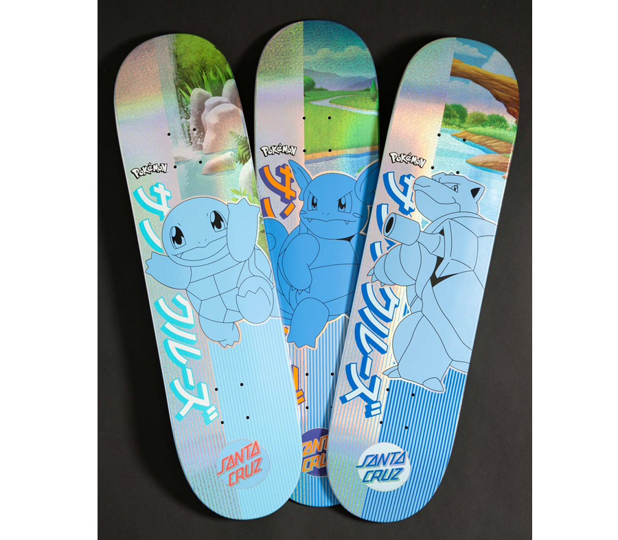SANTA CRUZ x POKÉMON BLIND BAGS DECK (8 x 31.6inch) サンタクルズ