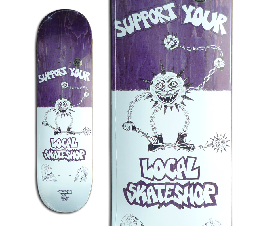 DLX x SKATE SHOP DAY MIKE GIGLIOTTI DECK (8.25 x 32inch) デッキ