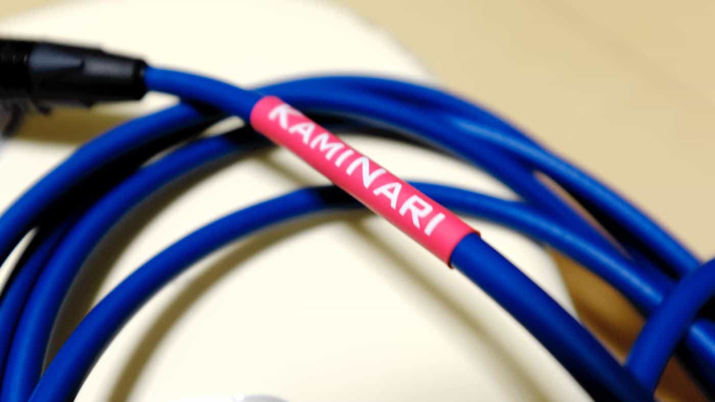 KAMINARI（神鳴）エレクトリックギターケーブルに乗り換えました