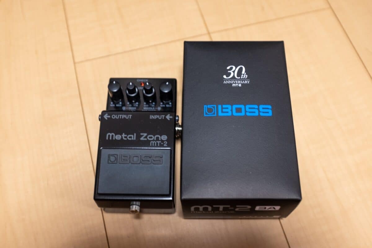 BOSS MT-2-3A Metal Zone 30th Anniversary | へたれマカー日記