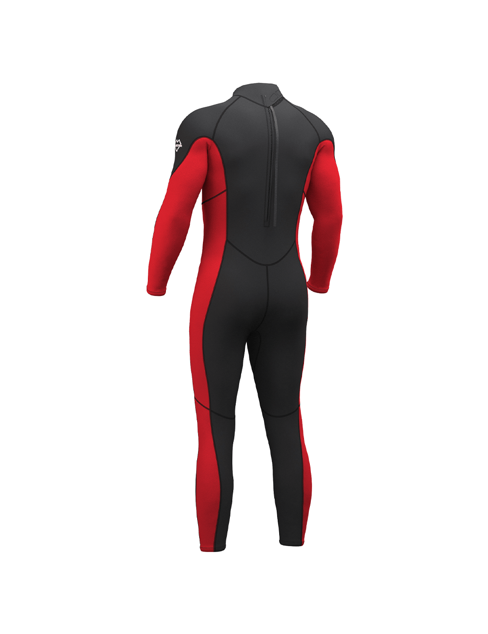 Men Wetsuit 3/2mm Red Back Zip for Cold Water Surfing Diving