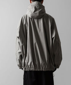 ssstein / シュタイン】WEATHER PROTECTION HOODED JACKET - GREY