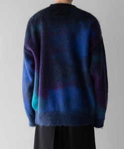 stein / シュタイン】GRADATION MOHAIR CARDIGAN - BLUE BLACK | 公式
