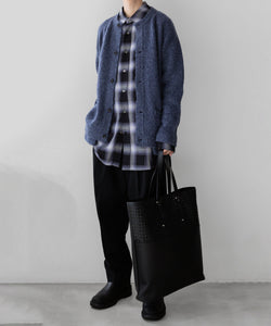 stein / シュタイン】OVERSIZED STANDARD SHIRT - PURPLE OMBRE | 公式