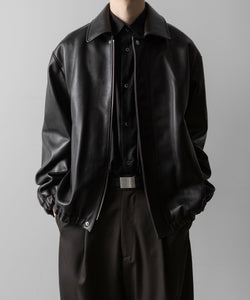 ssstein / シュタイン】LEATHER ZIP SHORT JACKET - DARK BROWN | 公式