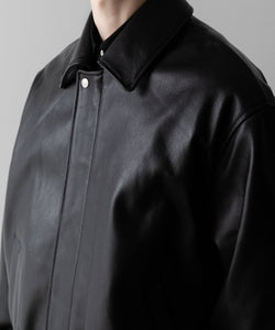 ssstein / シュタイン】LEATHER ZIP SHORT JACKET - BLACK | 公式通販