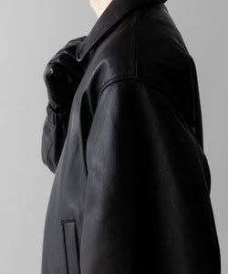 ssstein / シュタイン】LEATHER ZIP SHORT JACKET - BLACK | 公式通販