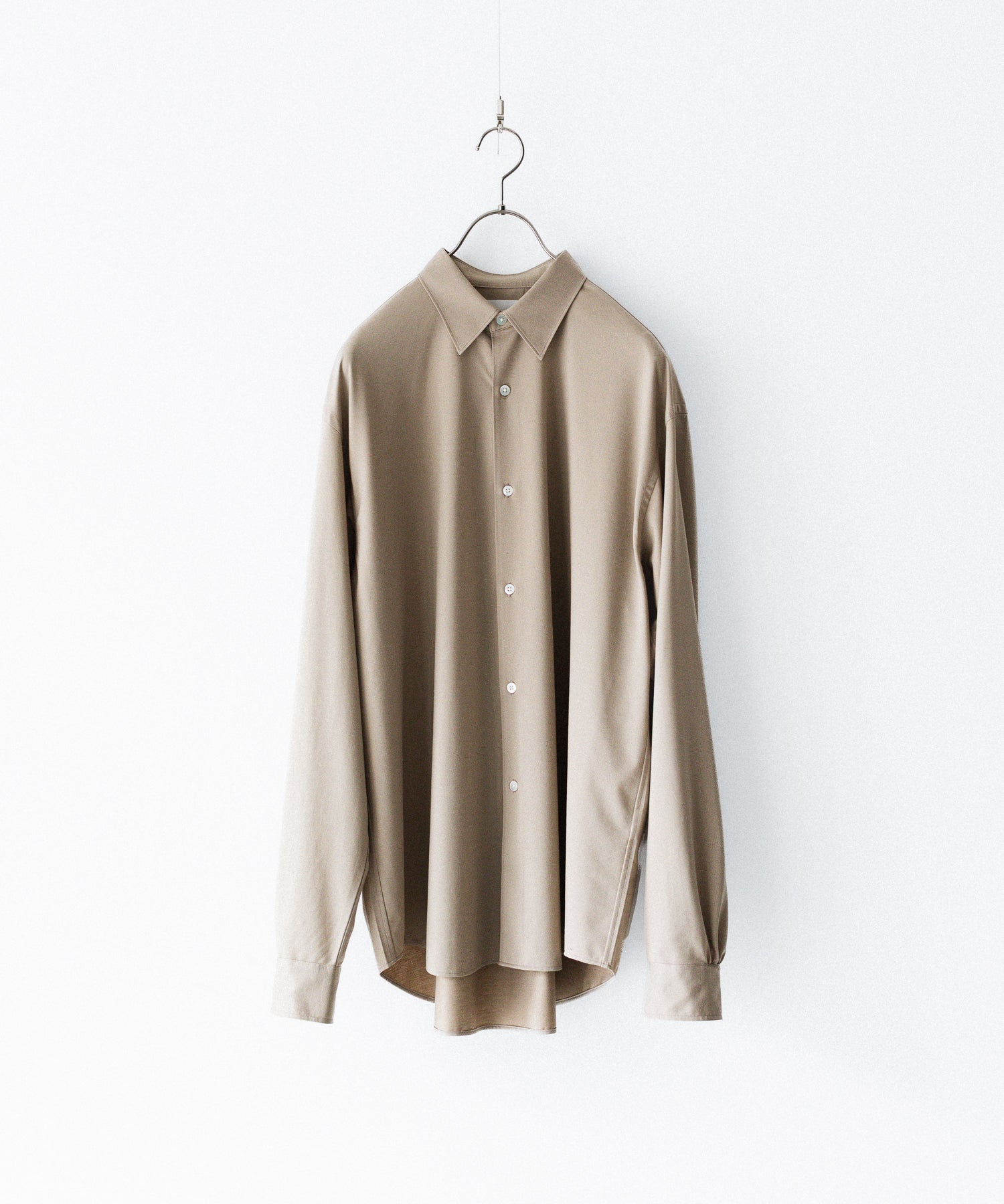 KANEMASA PHIL.】46G MODEST SHIRT - BEIGE | 公式通販サイト session