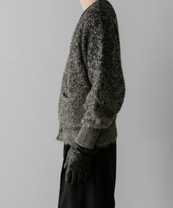ssstein / シュタイン】GLITTER FUR KNIT GRADATION CARDIGAN