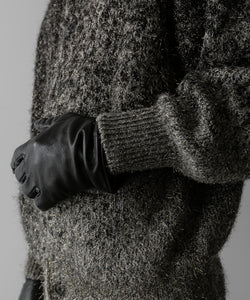 ssstein / シュタイン】GLITTER FUR KNIT GRADATION CARDIGAN