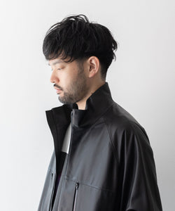 stein / シュタイン】 LEATHER WINDBREAKER JACKET - BLACK | 公式通販