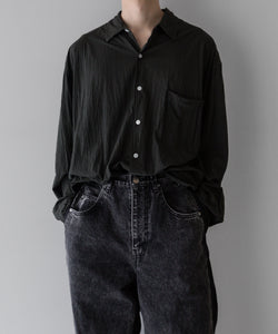 KANEMASA PHIL.】46G ARTISAN JERSEY SHIRT - SUMIKURO | 公式通販