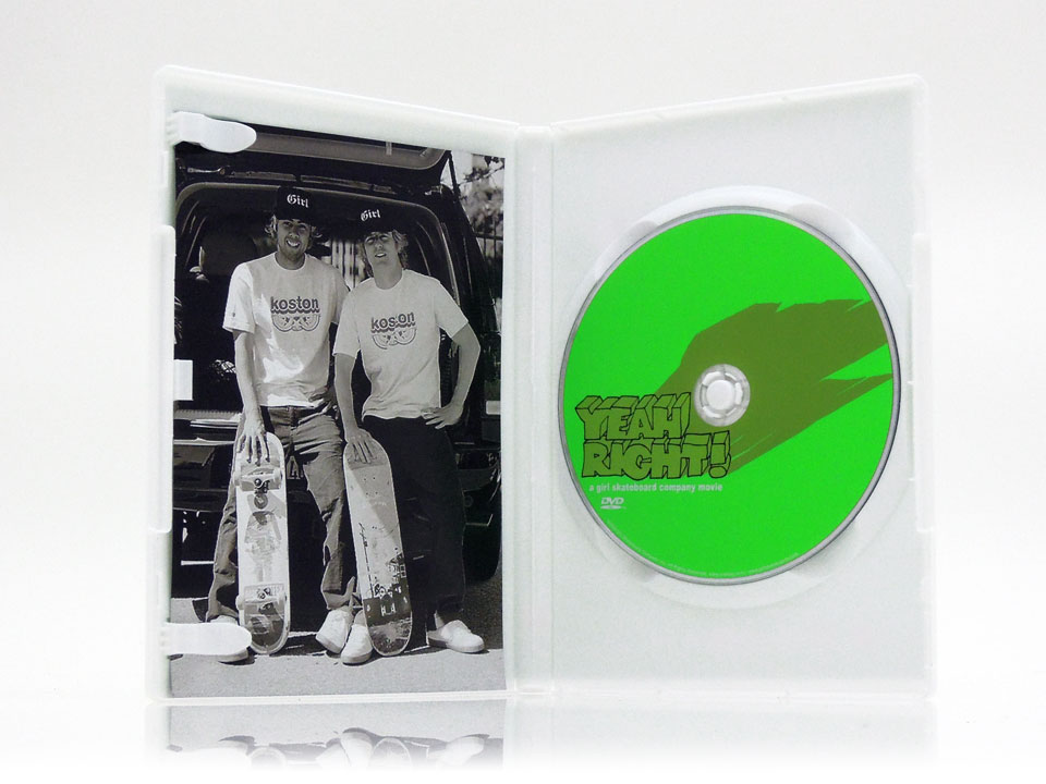 GIRL DVD YEAH RIGHT! | ガール スケートボード イヤーライト！