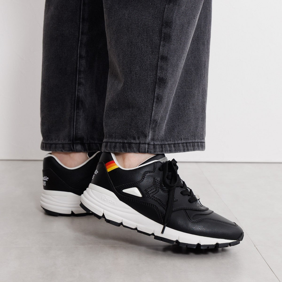 AtlanticSTARS×HIMIKO】ビブラムソールレザースニーカー【AGENA