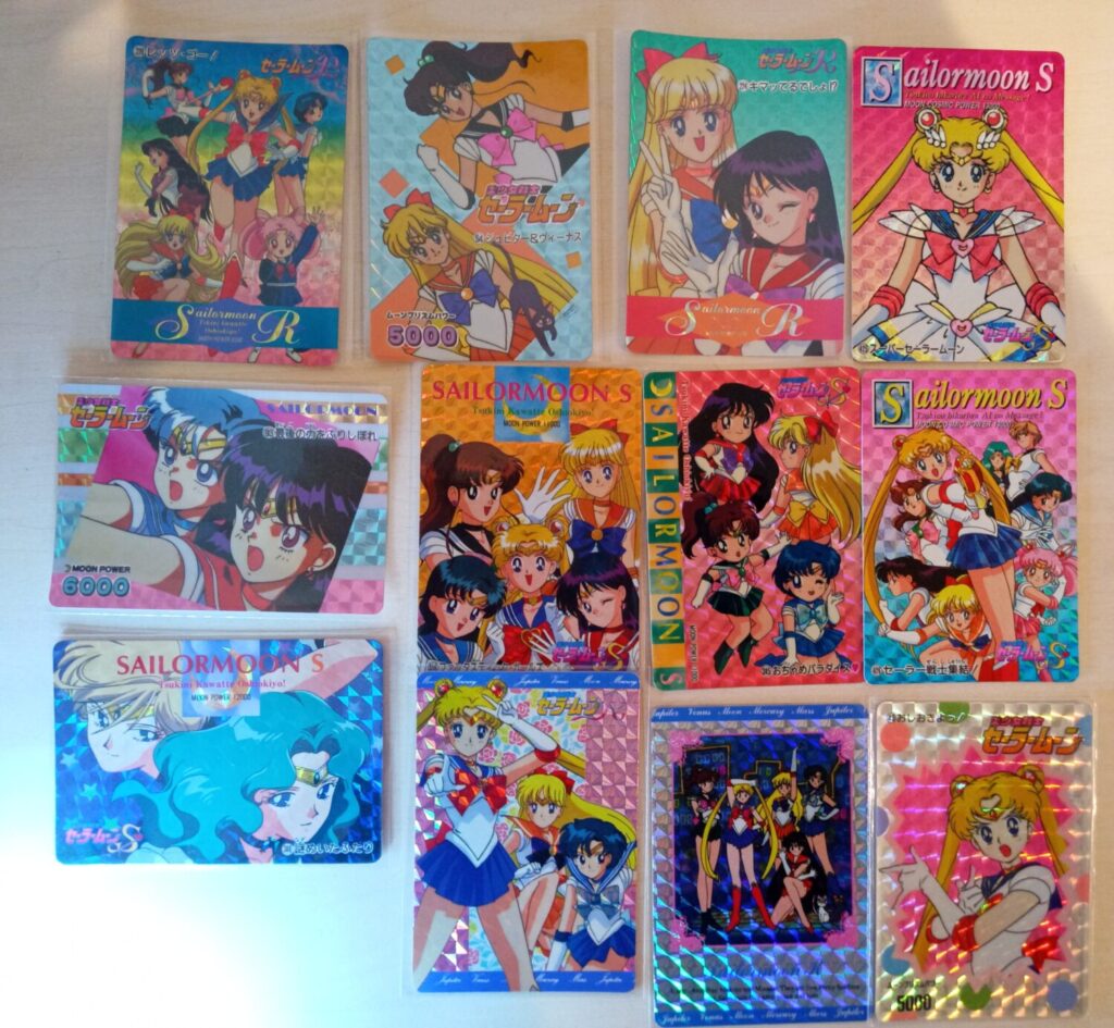 セーラームーンカードダス】高額プレミア品、貴重なキラ画像まとめ