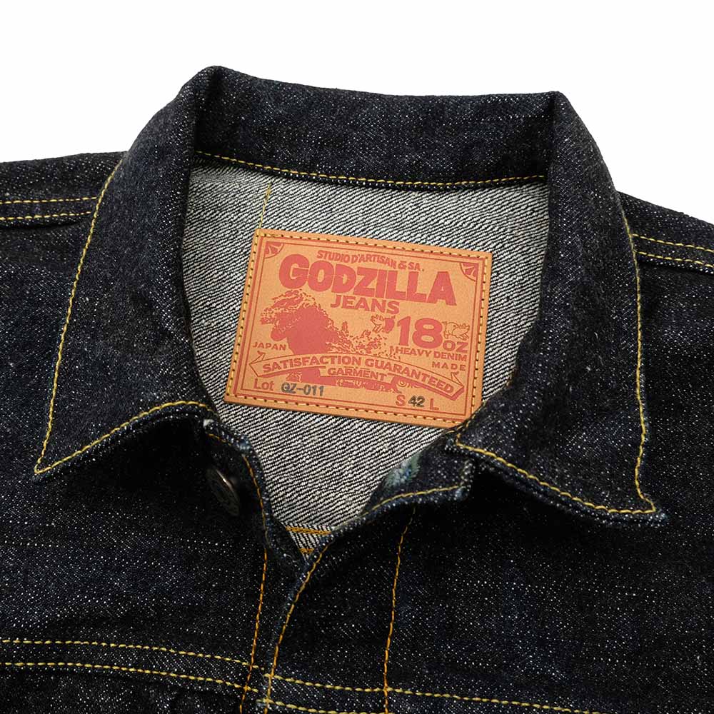 STUDIO D'ARTISAN - GODZILLA JEANS - DENIM JACKET - GZ-011 – HINOYA
