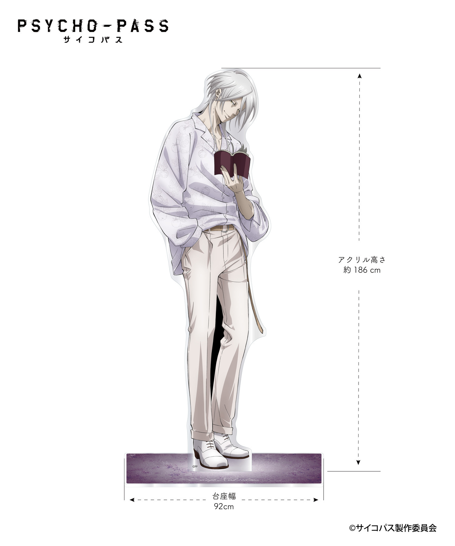 PSYCHO-PASS サイコパス_等身大アクリルパネル_槙島 聖護｜HICUL