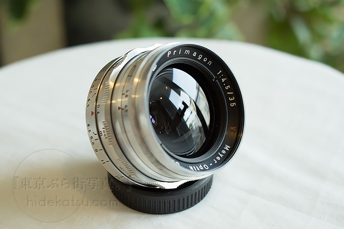 メイヤーの黄金期を垣間見られる準広角のPrimagon F4.5 35mm in 調布