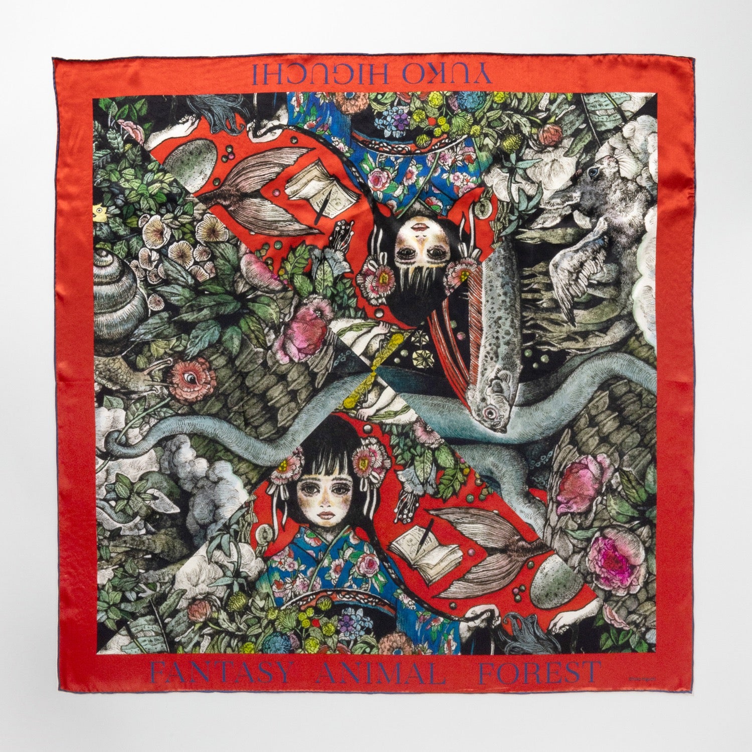 台湾展 シルクスカーフ – ボリス雑貨店