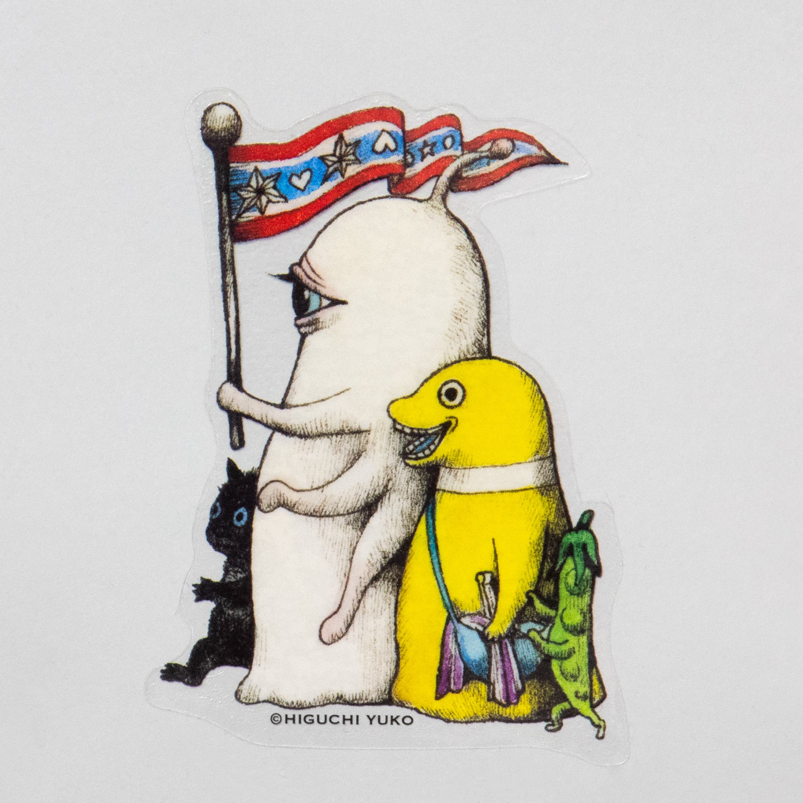 ステッカー ひとつめちゃんたちの行進 – ボリス雑貨店