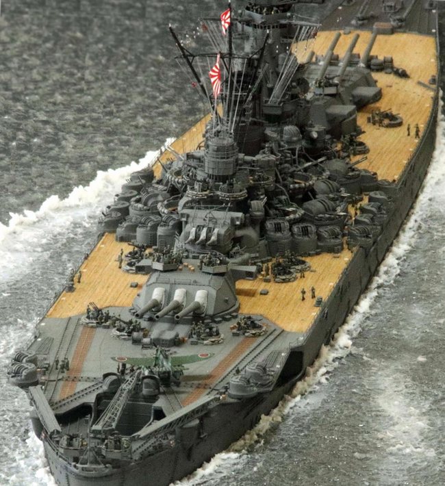 1/350戦艦「大和」艦スぺ過去作例の改修（2024年） – 艦船模型製作代行