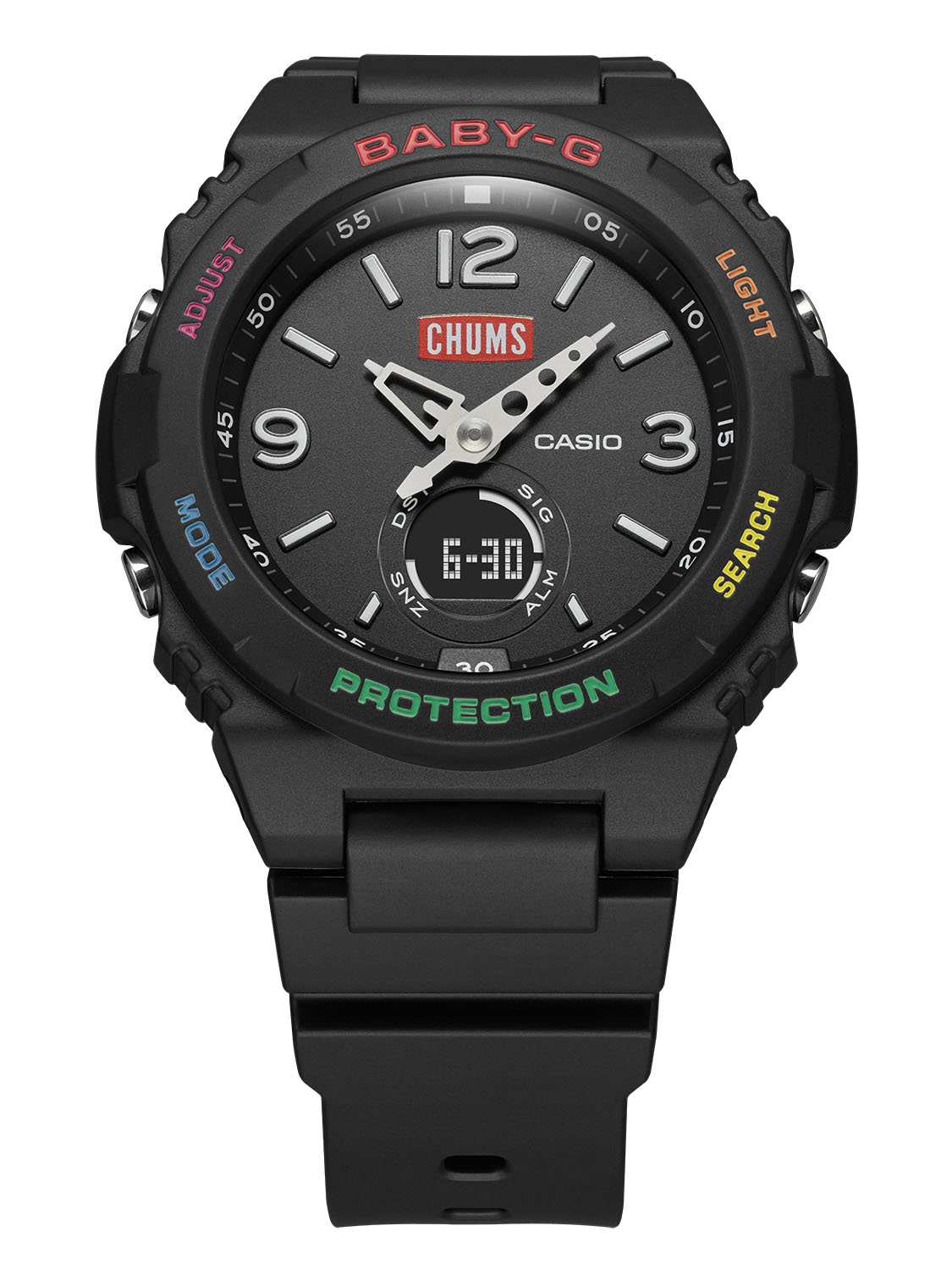 CASIO、米アウトドアブランドCHUMSとのコラボカラーBABY-G発売