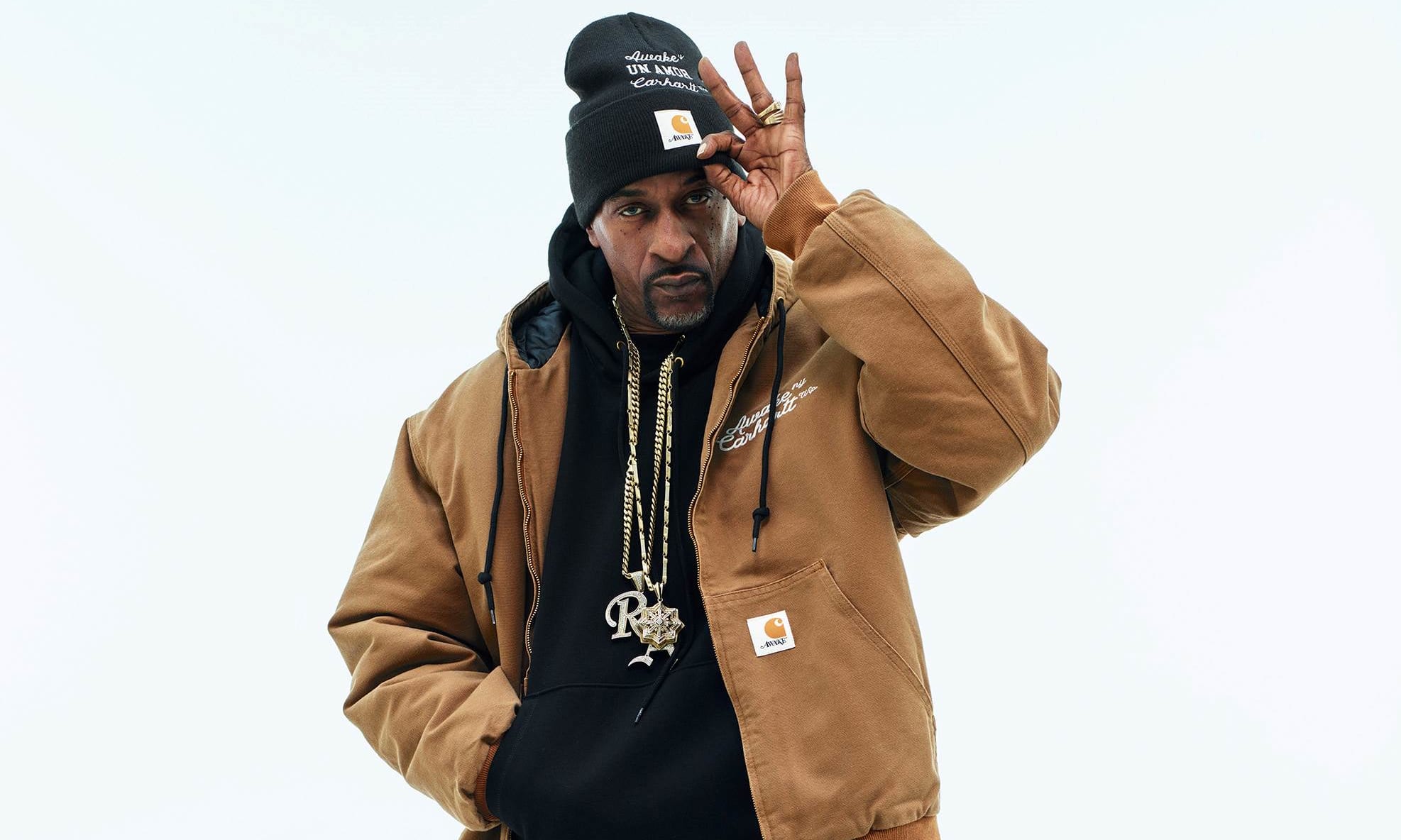 Carhartt WIP × Awake NY、フラワーモチーフの新作コラボアイテム発売