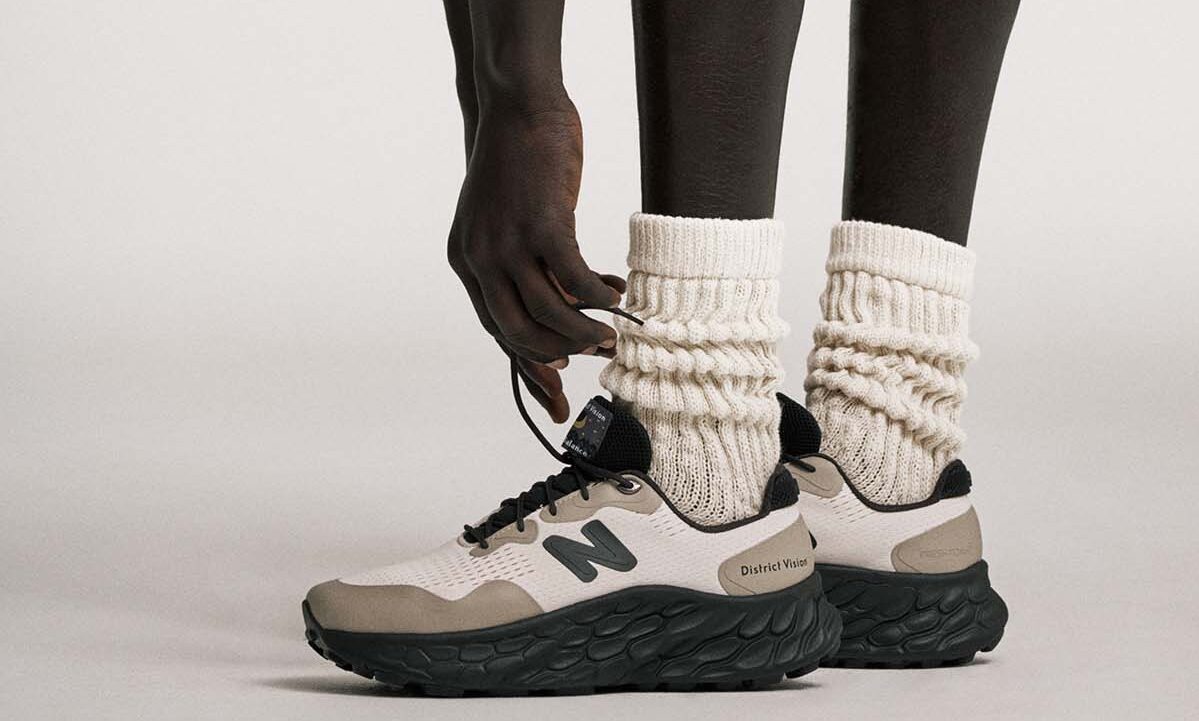New Balance × District Vision、コラボトレイルスニーカー発売