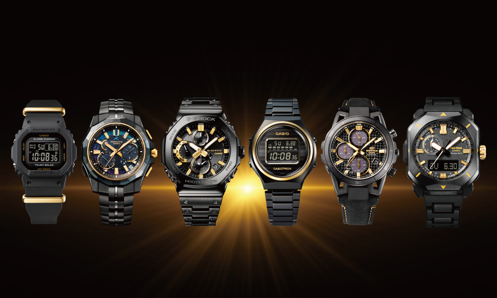 CASIO、時計事業50周年を記念し開発理念をモチーフにした時計ブランド