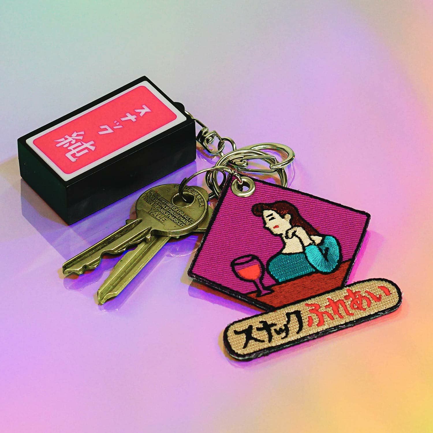 ニューレトロ | スティッチワークキーホルダー | HIGHTIDE（ハイタイド