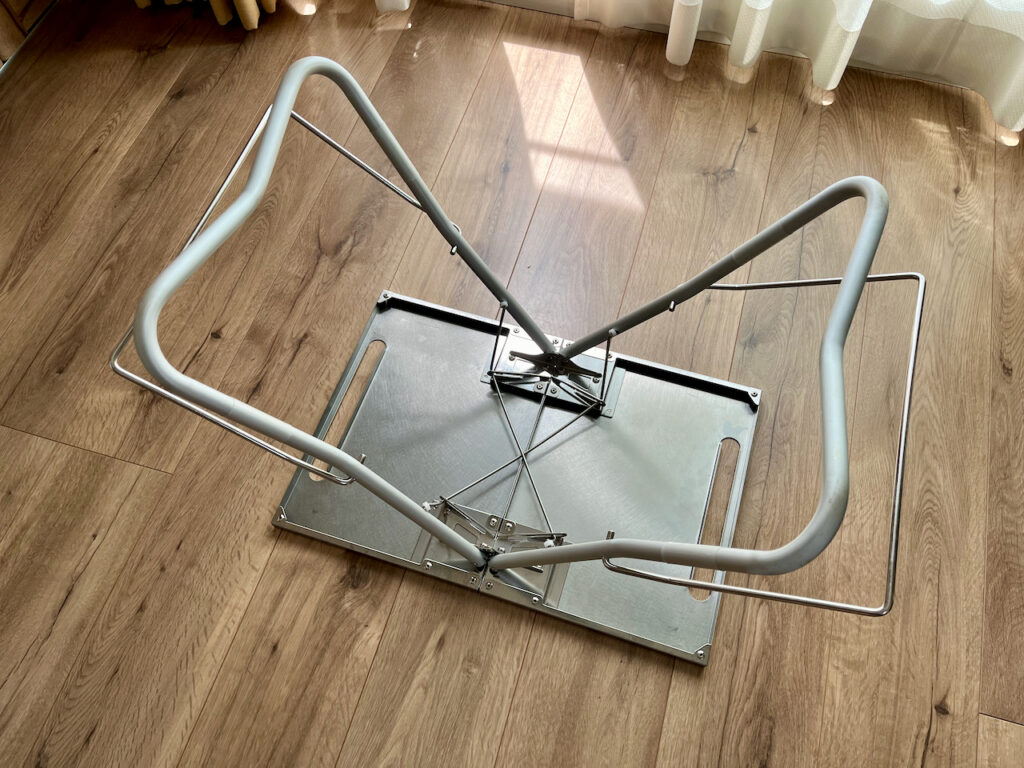 スノーピーク(snow peak) 焚火MYテーブル ステンレスをキャンプで使う