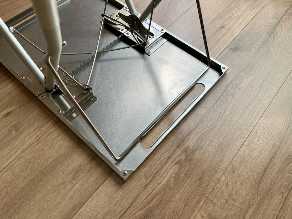 スノーピーク(snow peak) 焚火MYテーブル ステンレスをキャンプで使う