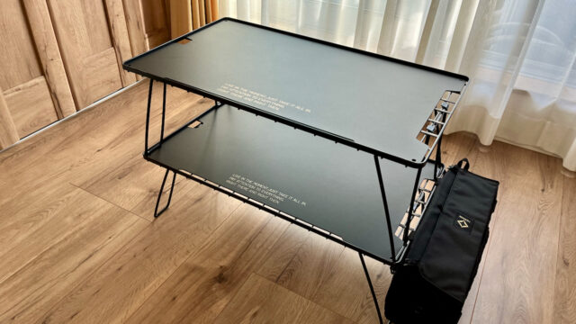 フィールドラックの天板を考える｜ひじきCAMP