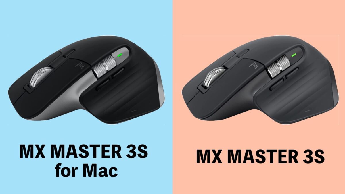 MX MASTER 3S for Mac」通常モデルとの違いまとめ