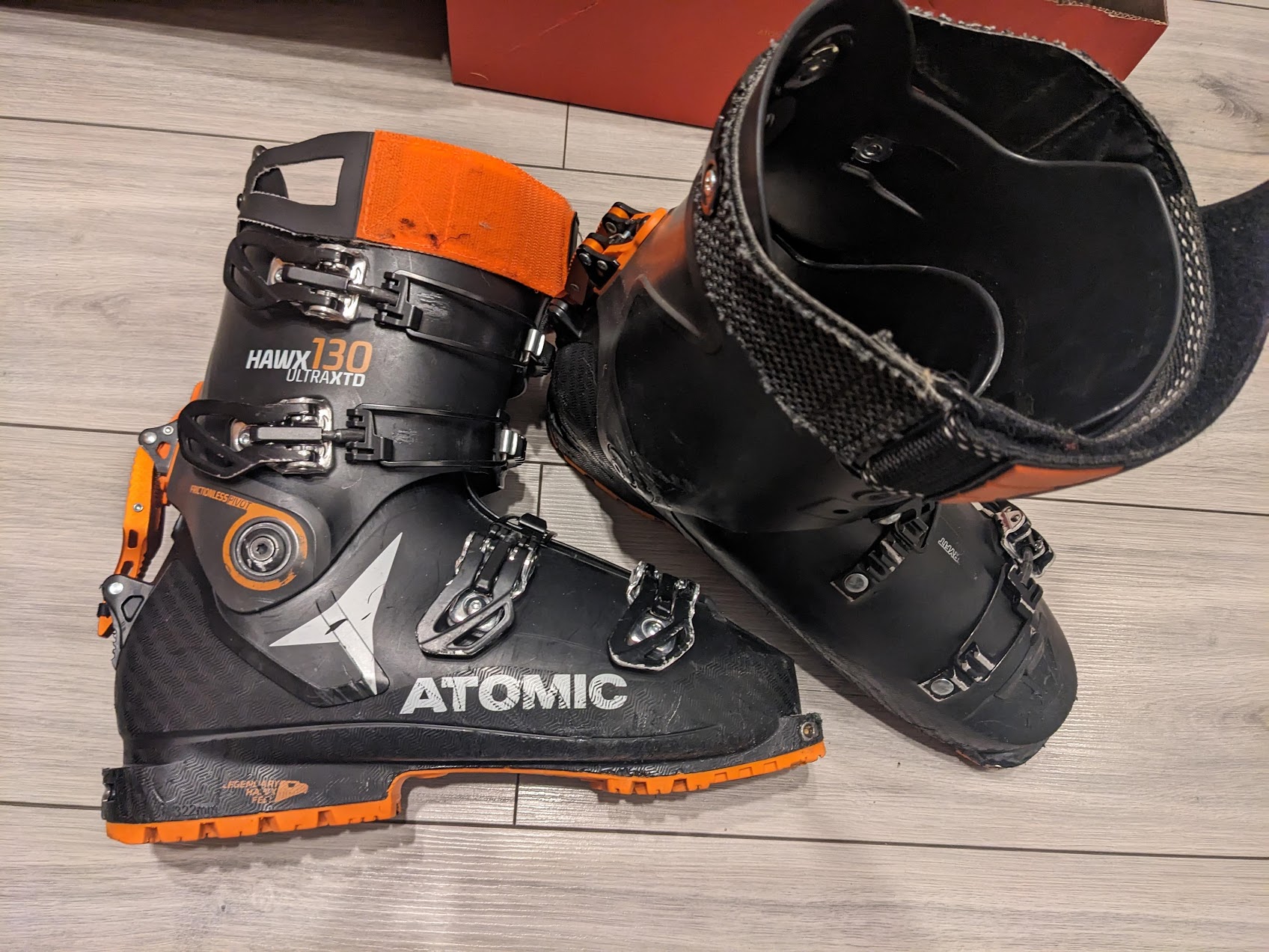 Atomic Hawx 130 Ultra XTD Ski Boot - Old vs. New Comparison