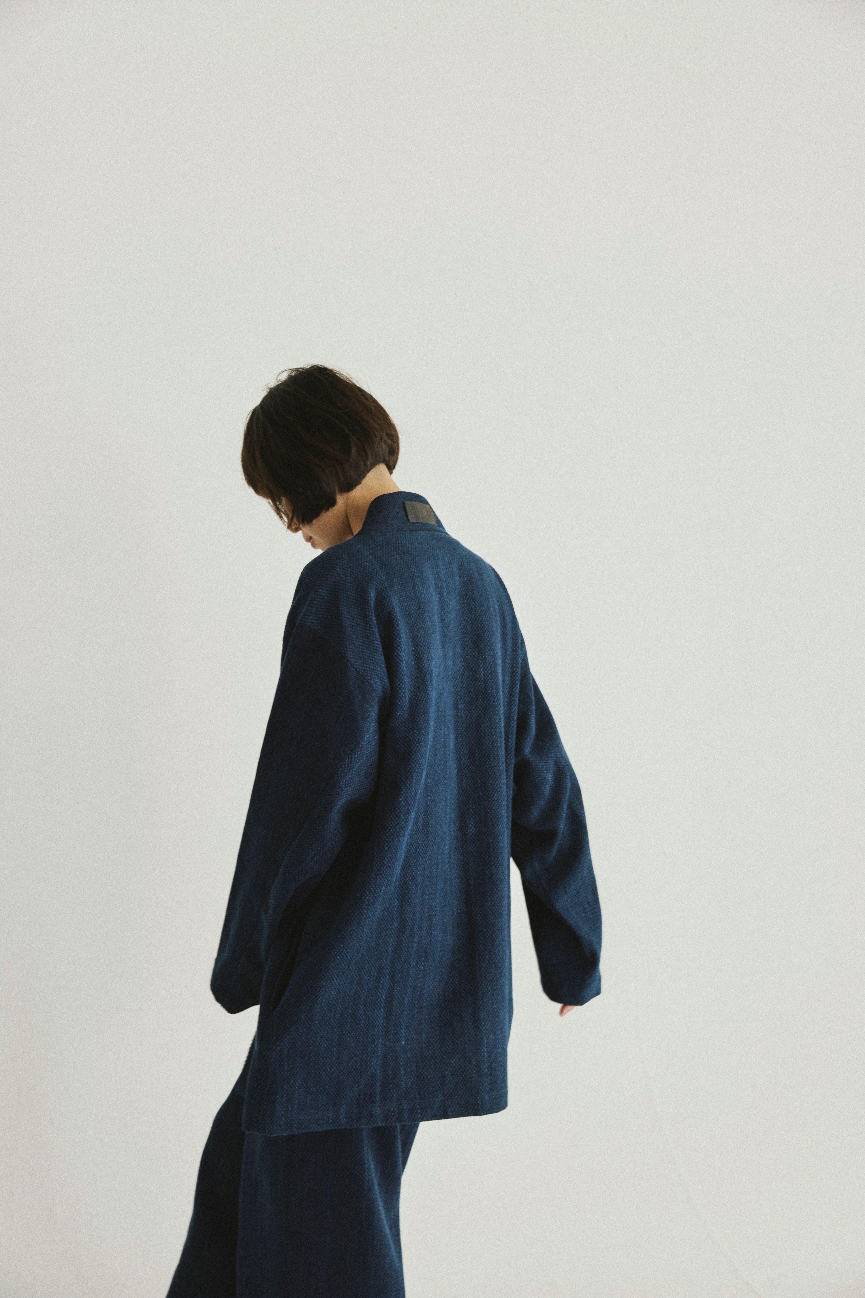 武州正藍染 刺し子半纏 | HiKESHi SPiRiT（火消魂）- Bushu Indigo