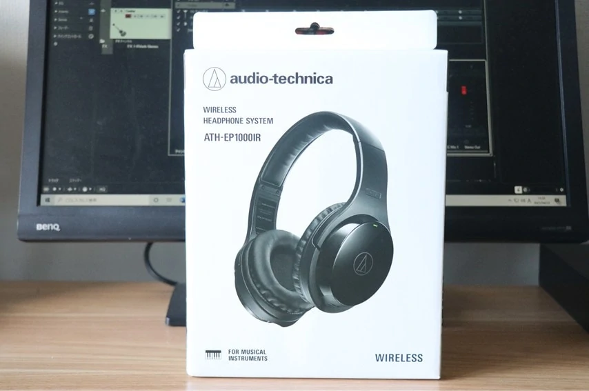 audio technica ATH-EP1000IRをレビュー。楽器用の低遅延ワイヤレス