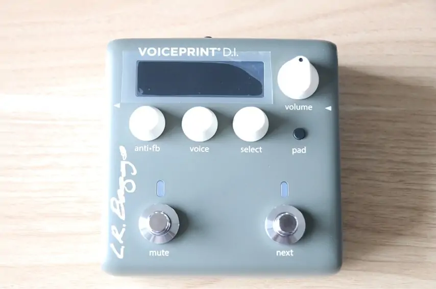 L.R.Baggs VOICEPRINT DIをレビュー。iPhoneを使ってアコギの音を