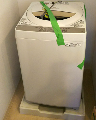 洗濯機・ドラム式洗濯機の引越し方法や取り付け作業、設置料金