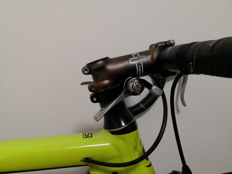 Dixna レバーコラムマウントのレビュー | ヒルクライム自転車通勤ブログ