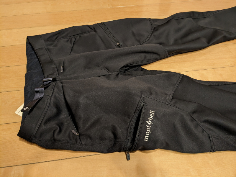 冬用サイクルパンツ】モンベル ペダリングパンツサーモのレビュー