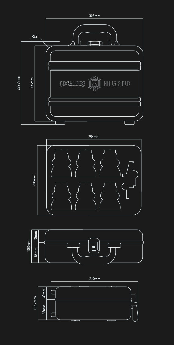 コカボムグラスケース | HILLS FIELD(ヒルズフィールド)公式販売サイト