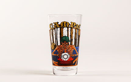 オリジナルパイントグラス -キャンプぁい- 480ml | HILLS FIELD(ヒルズ