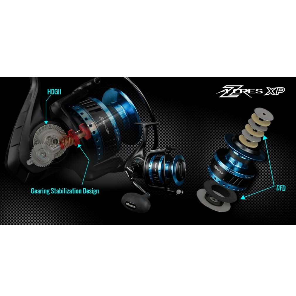 Okuma Azores XP Saltwater Spinning Reel - hills2oceans