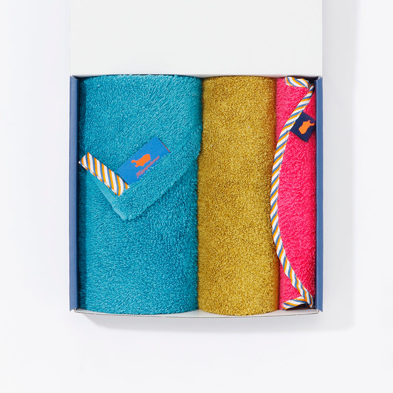 ベビーコレクションギフト – ループ付きタオル×1 / チーフタオル×1