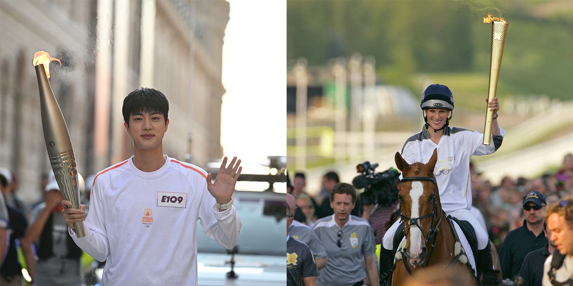 歴代オリンピックにみる、聖火ランナーを務めたセレブたちを写真で