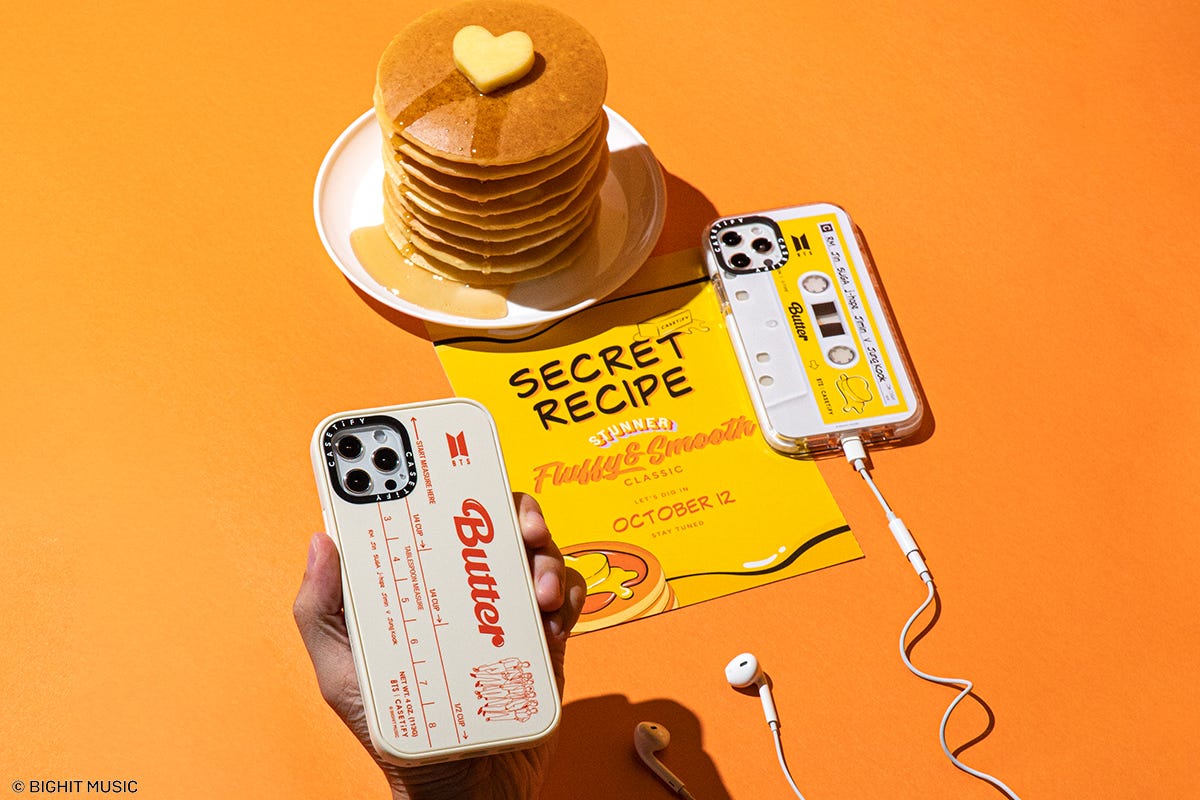 BTSの大人気曲「Butter」がスマホケースになって登場。CASETiFYとの